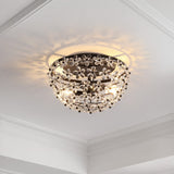 Patina 32" 5-Light Classic Minimalist Iron Inverted Gourd LED Chandelier