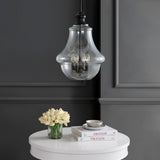 Huon Adjustable Metal/Glass LED Pendant