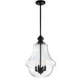 Huon Adjustable Metal/Glass LED Pendant