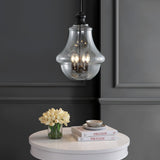 Huon Adjustable Metal/Glass LED Pendant