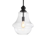 Huon Adjustable Metal/Glass LED Pendant