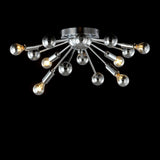 Marten 20" 7-Light Metal LED Flush Mount