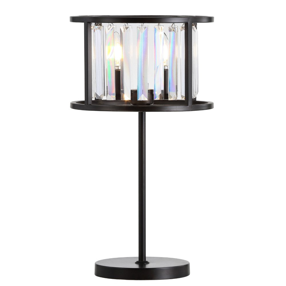 Scolopax 21.5" Metal/Crystal LED Table Lamp
