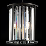 Nemrut 12" Metal/Crystal LED Pendant