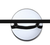 Iris Brass Vanity Wall Sconce Clear