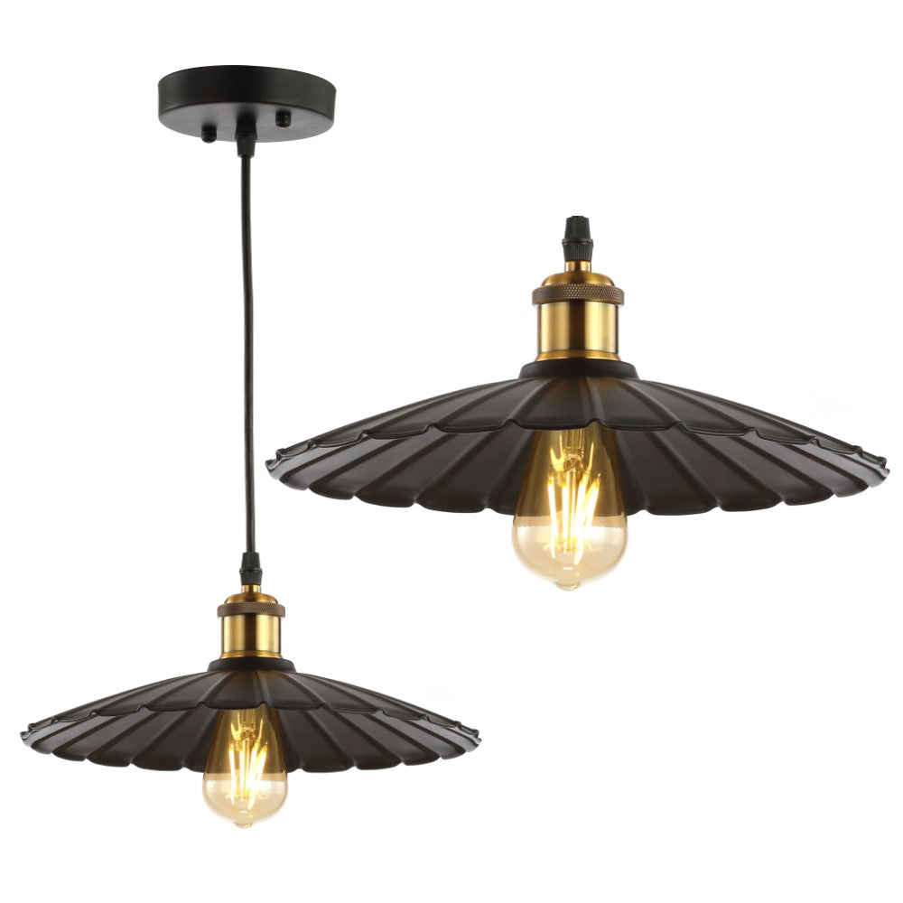 Larkspur 12.25" Adjustable Metal LED Pendant