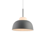 Lavender 12" Adjustable Metal/Glass LED Pendant