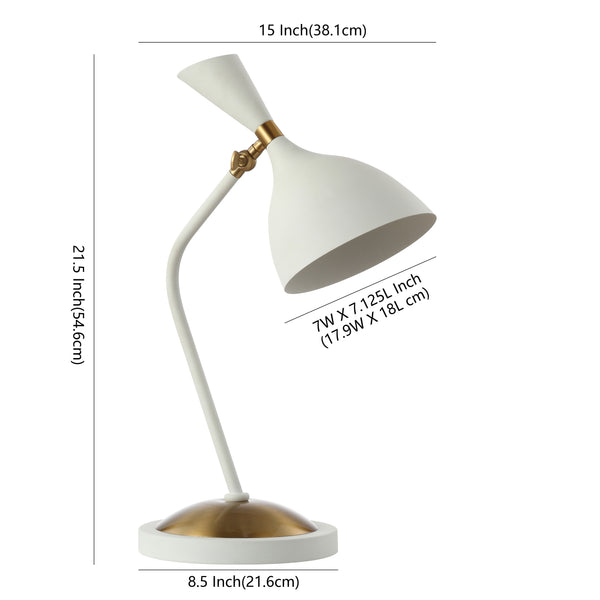 Dimension Image White/Gold