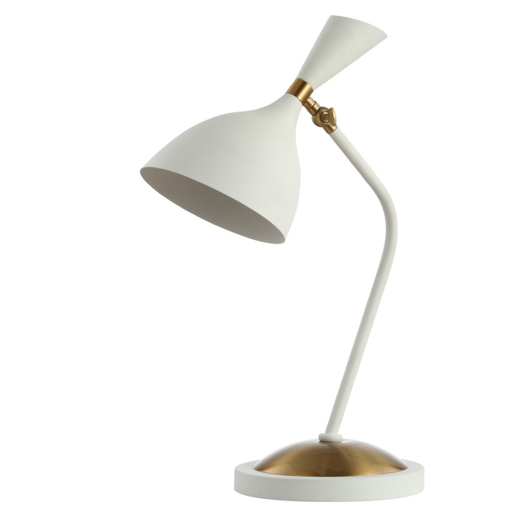 Shaw 21.5" Iron Retro Mid-Century LED Table Lamp