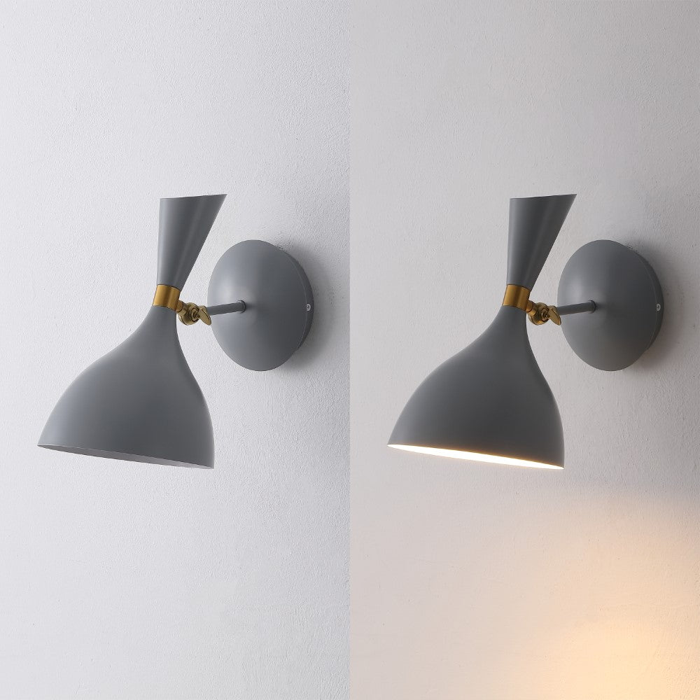 Plimpton 10" Iron Retro LED Wall Sconce