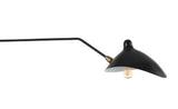 Toklas 35" Iron Retro Swing LED Wall Sconce