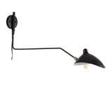 Toklas 35" Iron Retro Swing LED Wall Sconce