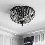 Moluccan 12.25" Low-Ceiling Metal/Acrylic LED Flush Mount
