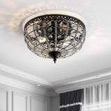 Moluccan 12.25" Low-Ceiling Metal/Acrylic LED Flush Mount