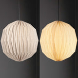 Dune 15.75" Modern Vintage Orb Honeycomb Shade LED Pendant Light