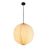 Dune 15.75" Modern Vintage Orb Honeycomb Shade LED Pendant Light