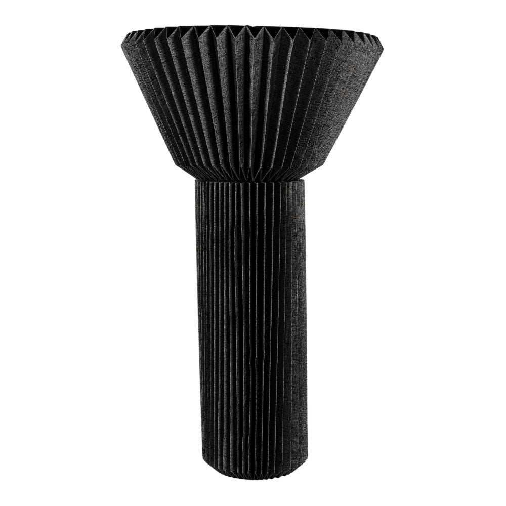Nova 37" Modern Minimalist Pleated Shade Floor Lamp