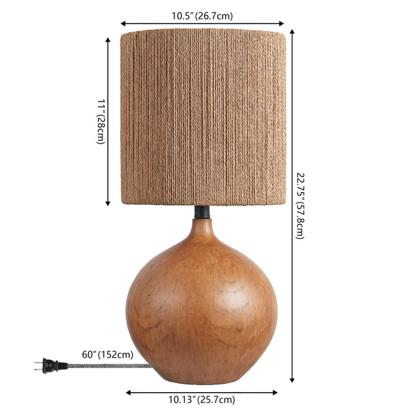 Dimension Image Brown Finish