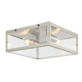 Shoal Metal/Glass LED Flush Mount