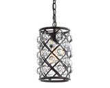 Formentera 8" Metal/Crystal LED Pendant