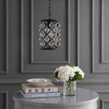 Formentera 8" Metal/Crystal LED Pendant