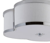 Uheold Scalloped Shade Metal Classic Glam LED Flush Mount