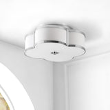 Uheold Scalloped Shade Metal Classic Glam LED Flush Mount