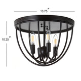 Sparrow 13.75" Metal LED Flush Mount