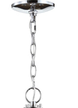 Kiwi 30" Wood/Metal Adjustable LED Chandelier