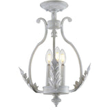 Lark 12.2" Metal LED Semi-Flush Mount