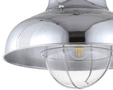 Olea 13" Metal LED Semi-Flush Mount