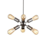 Lilac 17.5" Sputnik Metal LED Chandelier