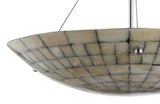 Lovebird 24" Marble/Metal LED Chandelier