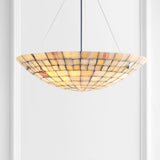 Lovebird 24" Marble/Metal LED Chandelier