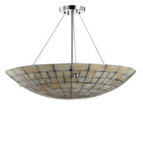 Lovebird 24" Marble/Metal LED Chandelier
