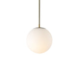 Elowen 7.75" Metal/Glass Globe LED Pendant
