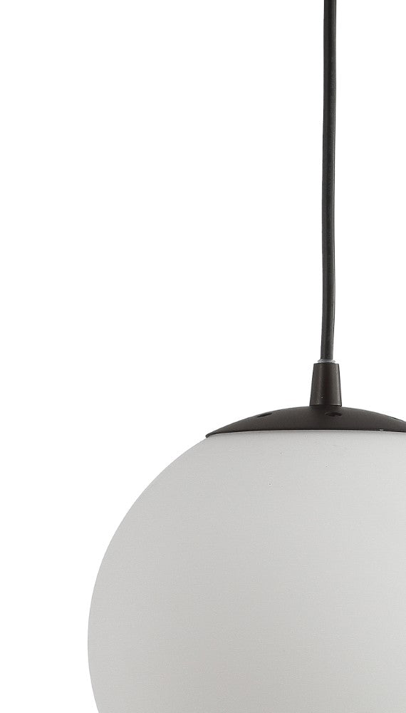 Elowen 7.75" Metal/Glass Globe LED Pendant