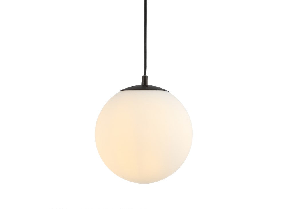 Elowen 7.75" Metal/Glass Globe LED Pendant