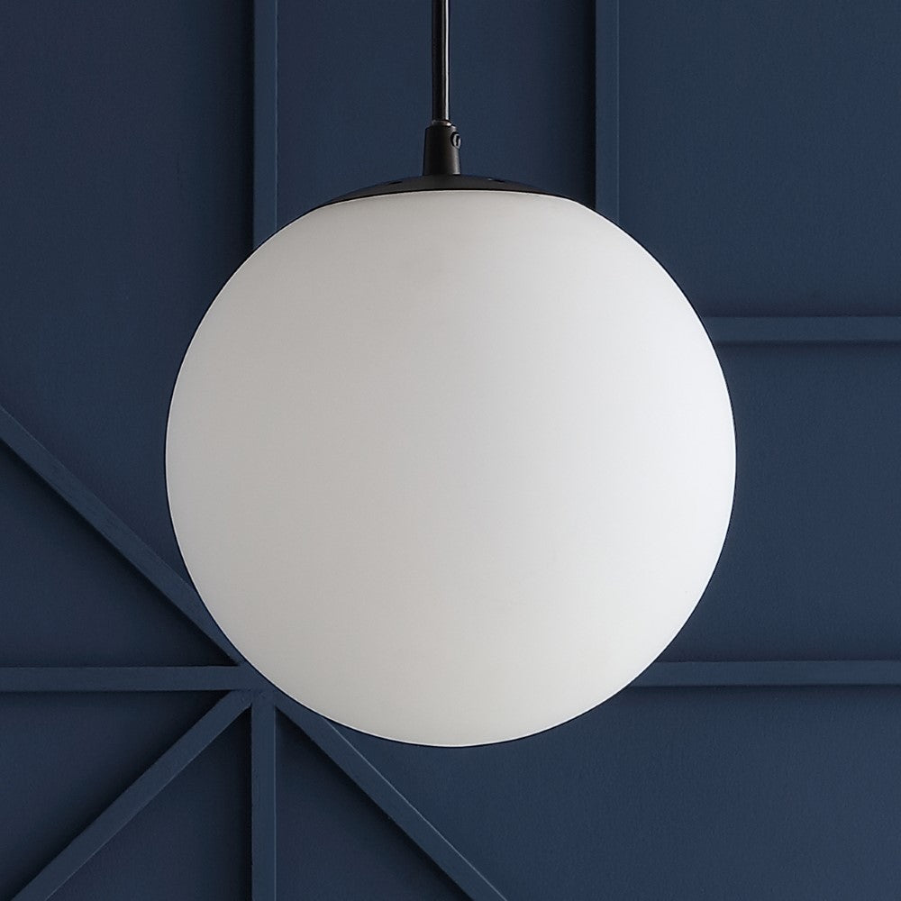 Elowen 7.75" Metal/Glass Globe LED Pendant