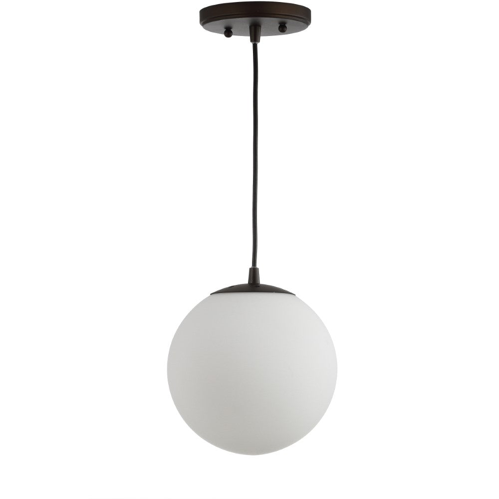 Elowen 7.75" Metal/Glass Globe LED Pendant