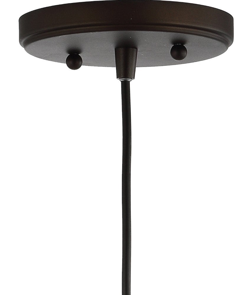 Elowen 7.75" Metal/Glass Globe LED Pendant