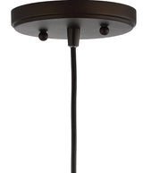 Elowen 7.75" Metal/Glass Globe LED Pendant