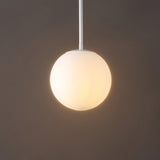 Elowen 7.75" Metal/Glass Globe LED Pendant