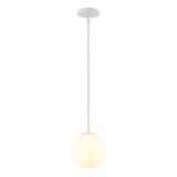 Elowen 7.75" Metal/Glass Globe LED Pendant