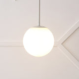 Elowen 7.75" Metal/Glass Globe LED Pendant