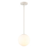 Elowen 7.75" Metal/Glass Globe LED Pendant