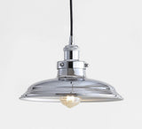 Stowe 11" Adjustable Iron Industrial Rustic LED Pendant