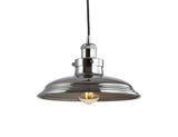 Stowe 11" Adjustable Iron Industrial Rustic LED Pendant