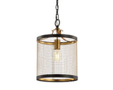 Lobelia 10" Lantern Metal LED Pendant