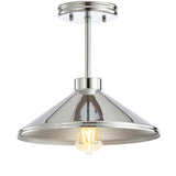 Fleming 11.75" Iron Modern Farmhouse LED Pendant